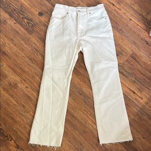 UNIQLO Women's Cream Jeans